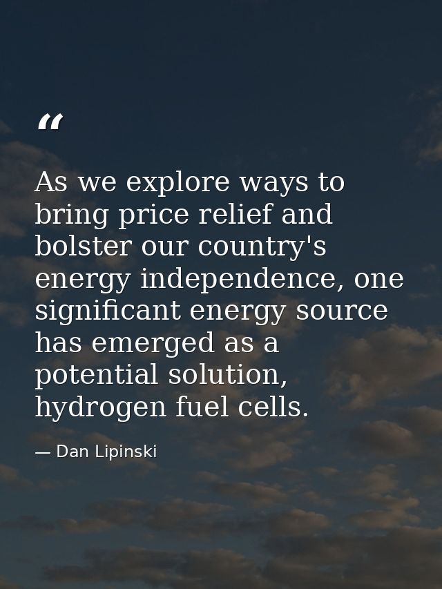 As we explore ways to bring price relief and bolster our country's energy independence, one significant energy source ha — Dan Lipinski