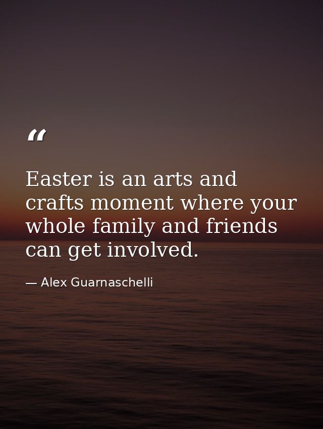 Easter is an arts and crafts moment where your whole family and friends can get involved. — Alex Guarnaschelli