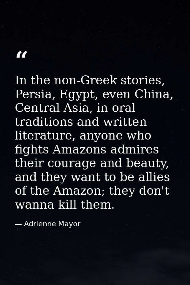 In the non-Greek stories, Persia, Egypt, even China, Central Asia, in oral traditions and written literature, anyone who — Adrienne Mayor