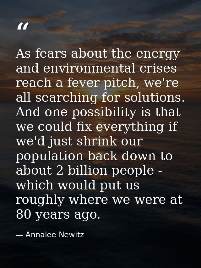 As fears about the energy and environmental crises reach a fever pitch, we're all searching for solutions. And one possi — Annalee Newitz